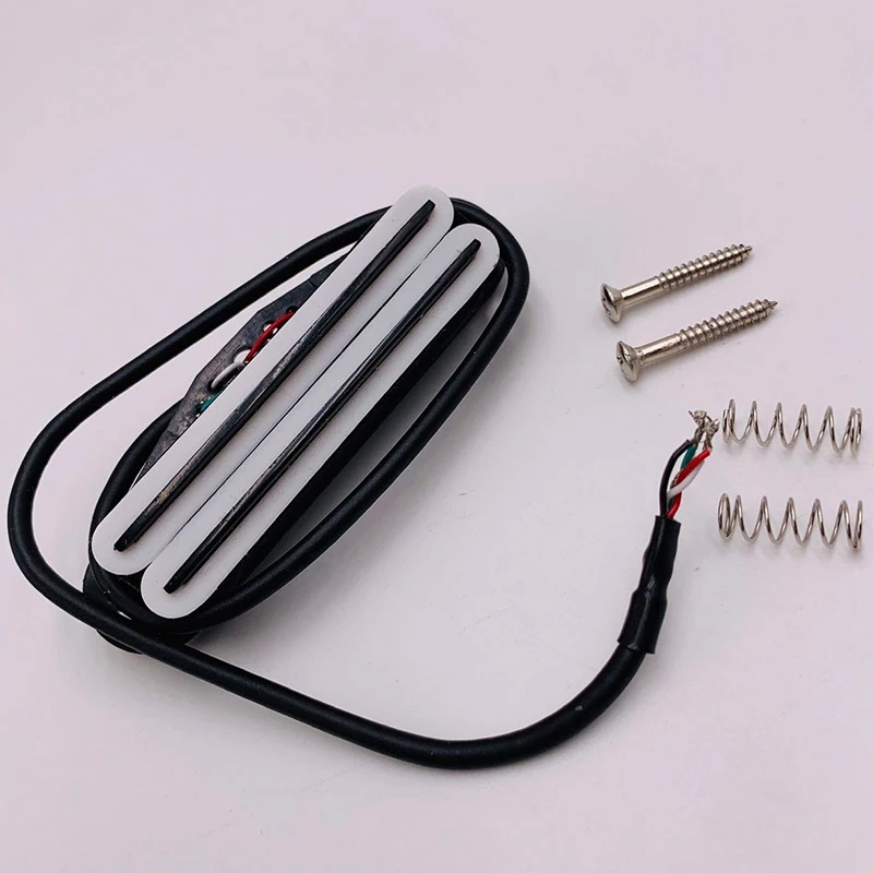 heißer schiene pickups doppel track 11k alnico5 gitarre pickup fit fender strat squier tele elektrische gitarre weiß free global shipping