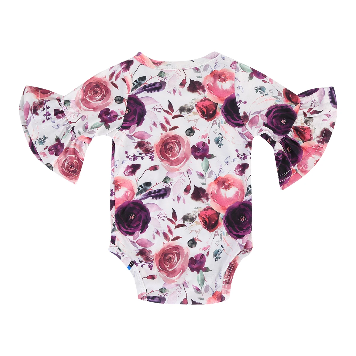 

2019 Brand New 0-24M Toddler Kid Baby Girl Romper Ruffles Shortsleeve Floral Print Party Gown Summer jumpsuit