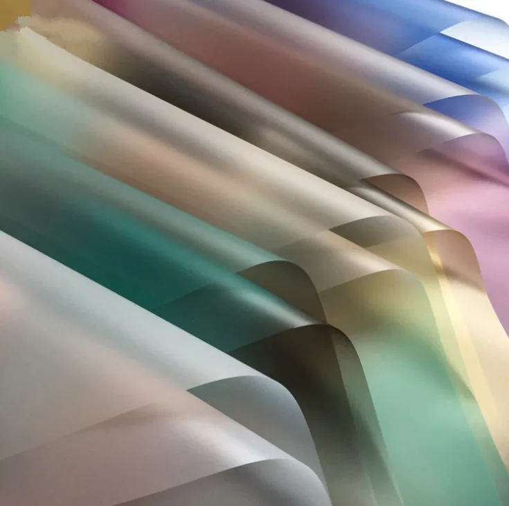 20 шт. скандинавские цветные бумажные цветы Аврора Роза Упаковка цветов