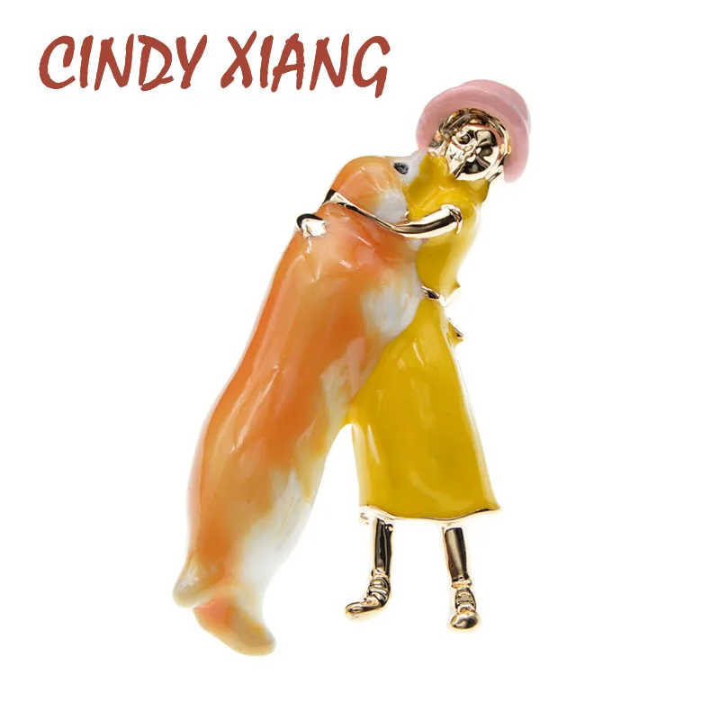 CINDY XIANG Стразы маленькая Автомобильная булавка броши для женщин Креативный