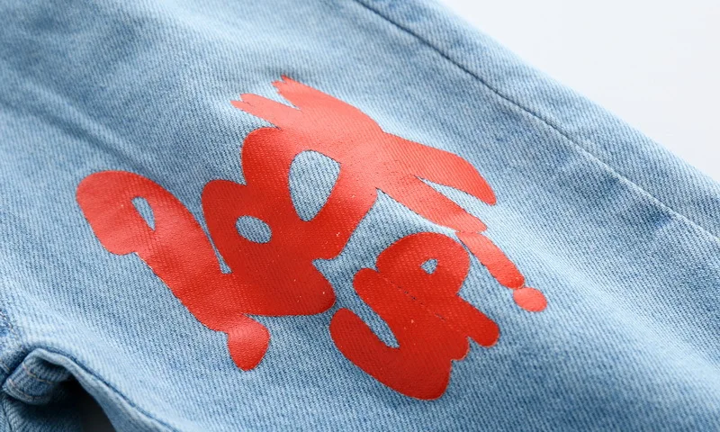 Детские джинсы с надписью для маленьких мальчиков 2020 летние корейские шорты