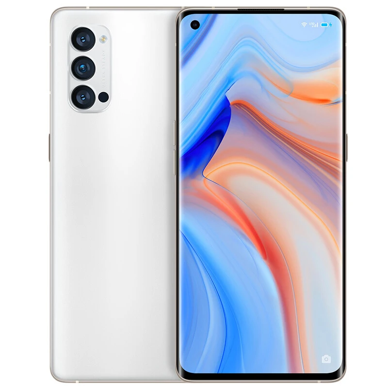 OPPO Рино 4 Pro 5G мобильный телефон 6 5 Дюймов 90 Гц OLED изогнутые Экран Snapdragon 76 с