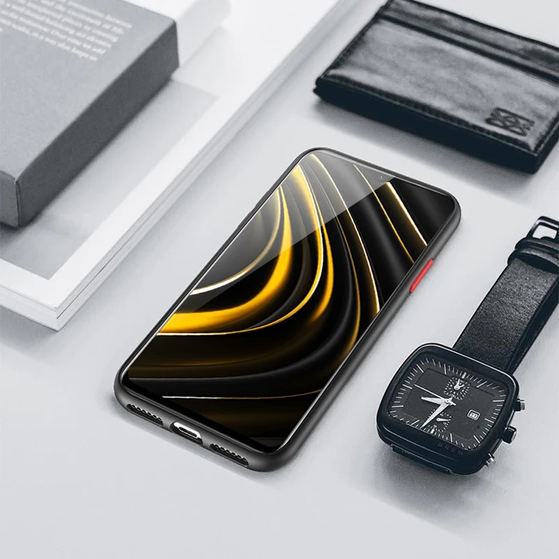 

Rzants For Xiaomi POCO M3 Case Soft Matte Casing [Camouflage] Shockproof Slim Thin 0.3MM Cover