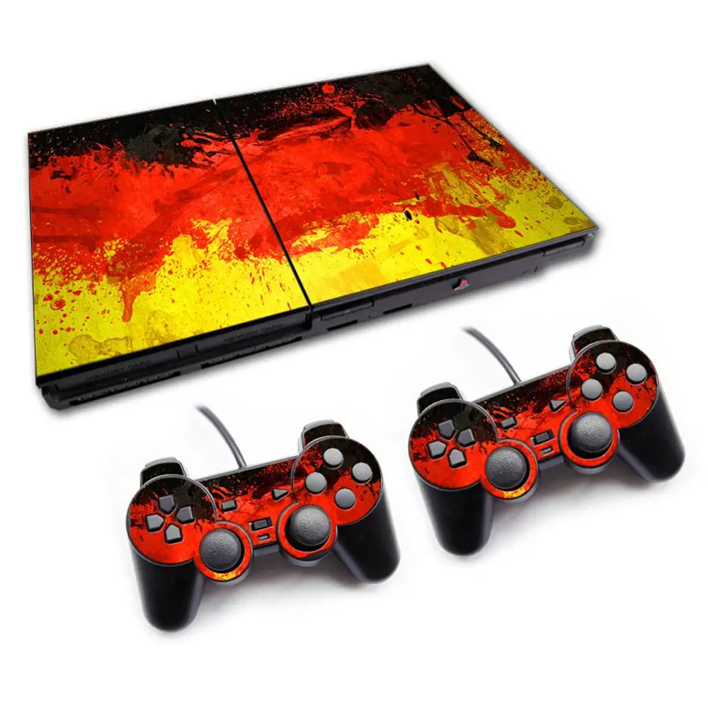 Наклейки для консоли PS2 70000 и контроллеров наклейки виниловые кожи ps2|Наклейки| |