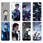 Черный чехол из ТПУ для Xiaomi Redmi 7A 8 8A 9 9A 9C, чехол для Redmi Note 8T 8 Pro T Note 9 9S 9 Pro, Чехол Детройт стать человеком RK800