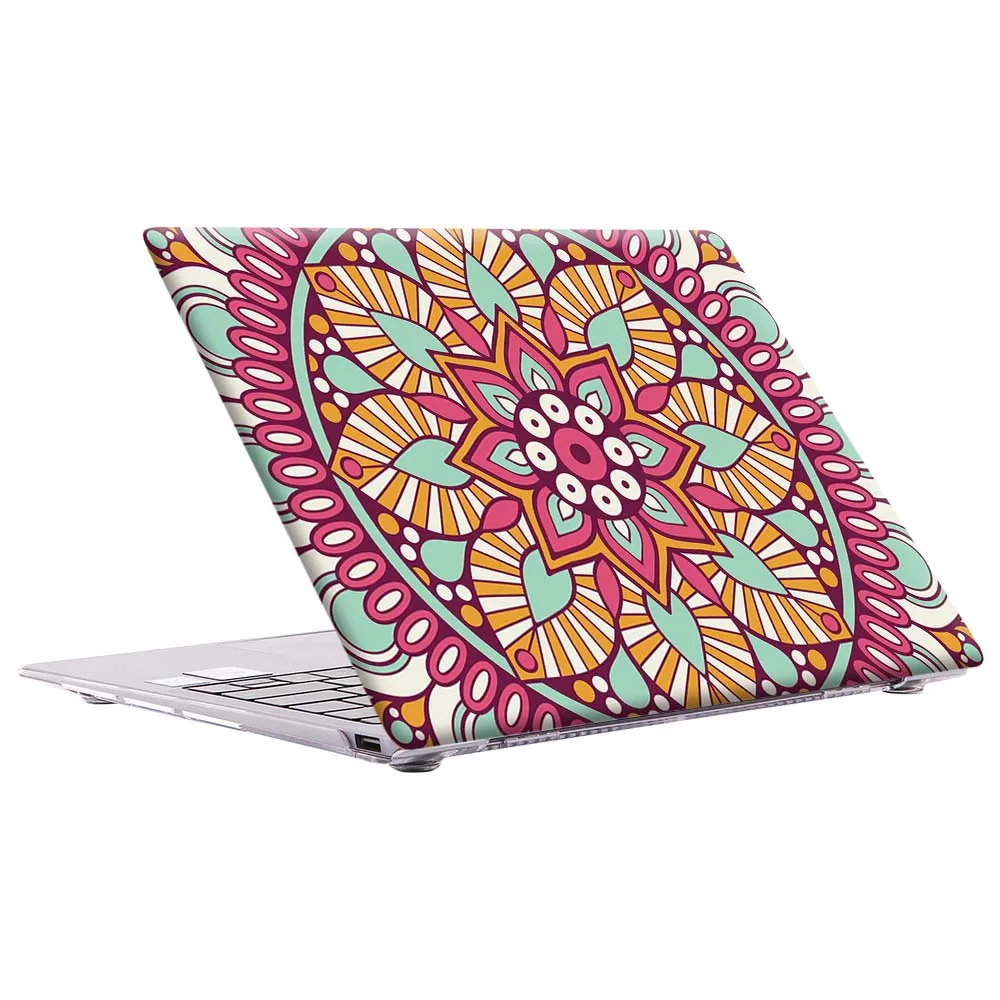 laptop case for huawei matebook x 2020x pro 13 9matebook d14d151314honor magicbook 1415 mandala pattern hard cover case free global shipping