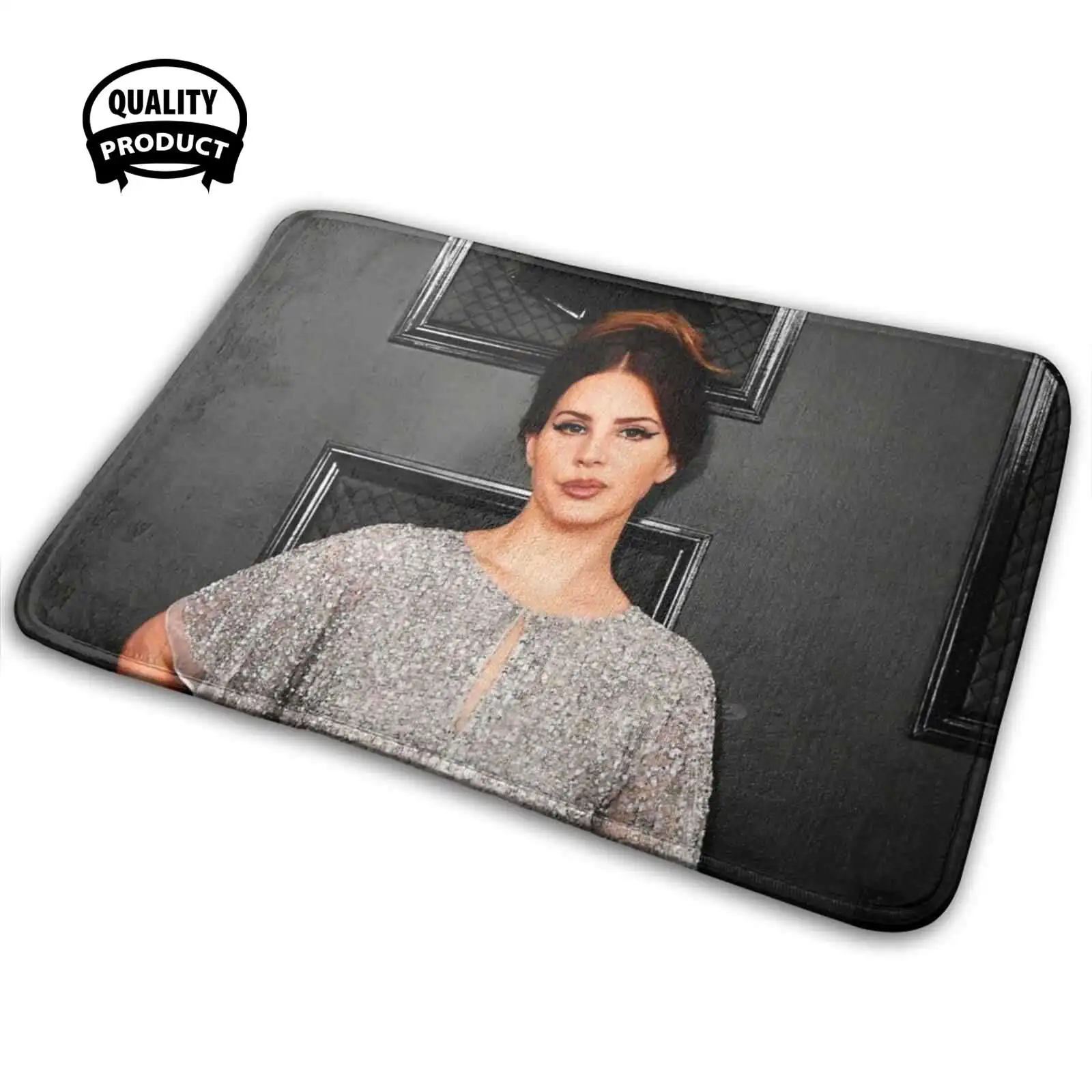 Лана присутствует на награде Grmy Award мягкий домашний Противоскользящий коврик