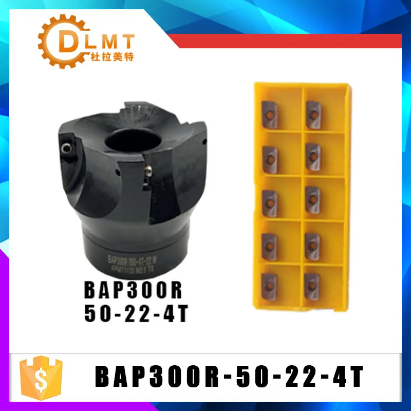 BAP400R BAP300R EMR5R EMRW6R KM12 RAP300R 40 50 22 4 T, 5 T, 6 T, APMT1135 1604 SEKT1204 фрезерный держатель для фреза машина - Длина режущей кромки: BAP300R-50-22-4T