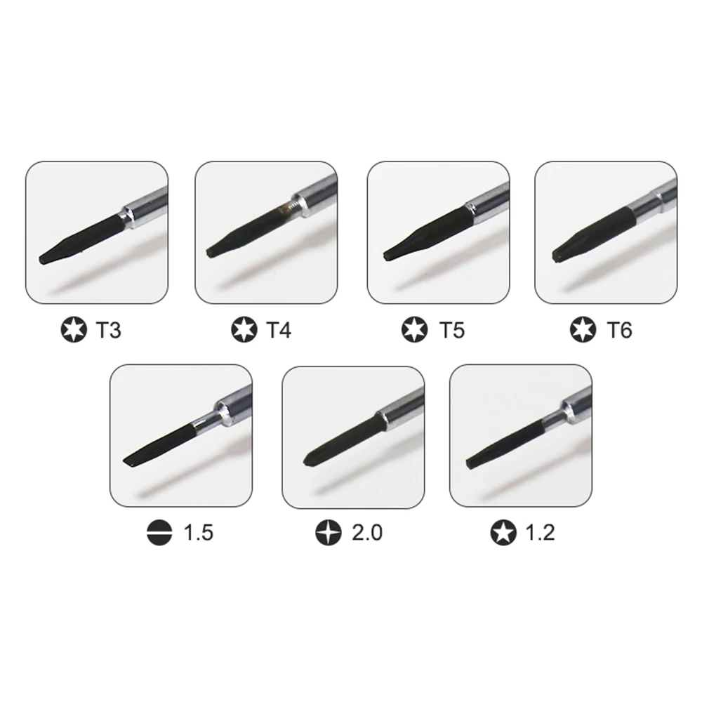 1 шт. Прецизионная отвертка 2 Pentalobe T3 T4 T5 T6 0 Phillips 5 шлицевая для ремонта iPhone ручной