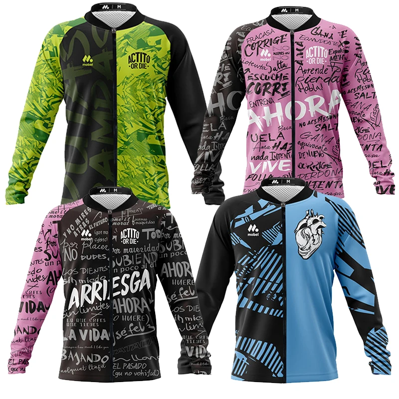 

ACTITUORDIE Spring And Autumn Jersey Clothing Men's Long Sleeve Cycling Jersey Shirts Maillots Ciclismo MTB Mountain Bike Tops