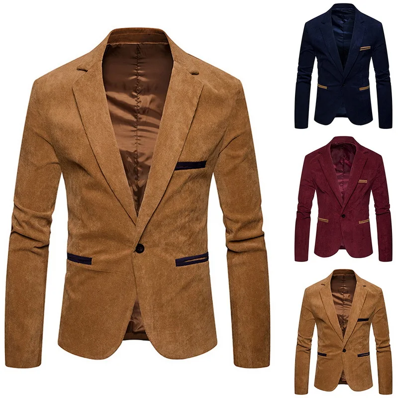 MJARTORIA дропшиппинг мужской модный Блейзер британский стиль повседневный