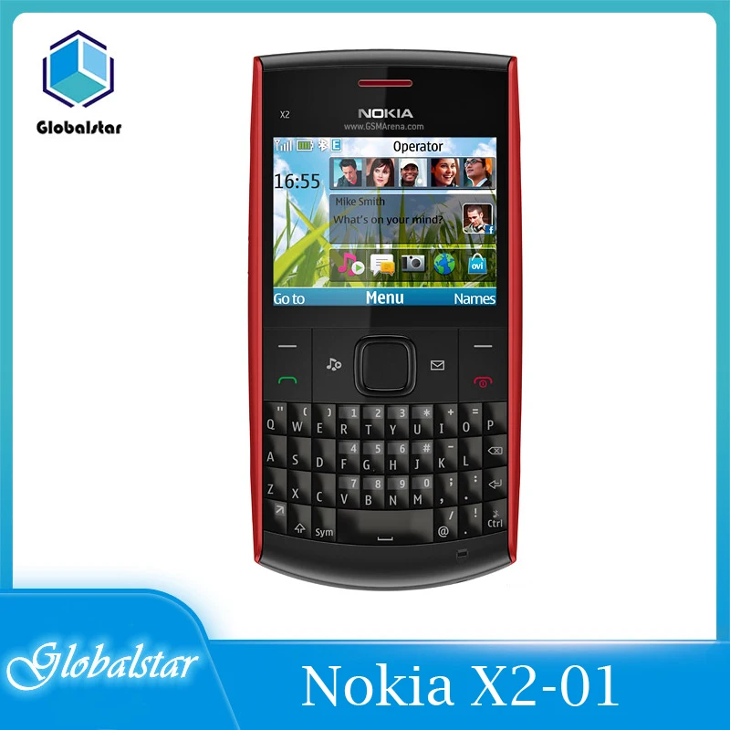 

Nokia X2-01 Refurbished Original Phone Nokia X2-01 Symbian OS X2-01 Computer Keyboard Mobile Phone Fashion Cell Phones