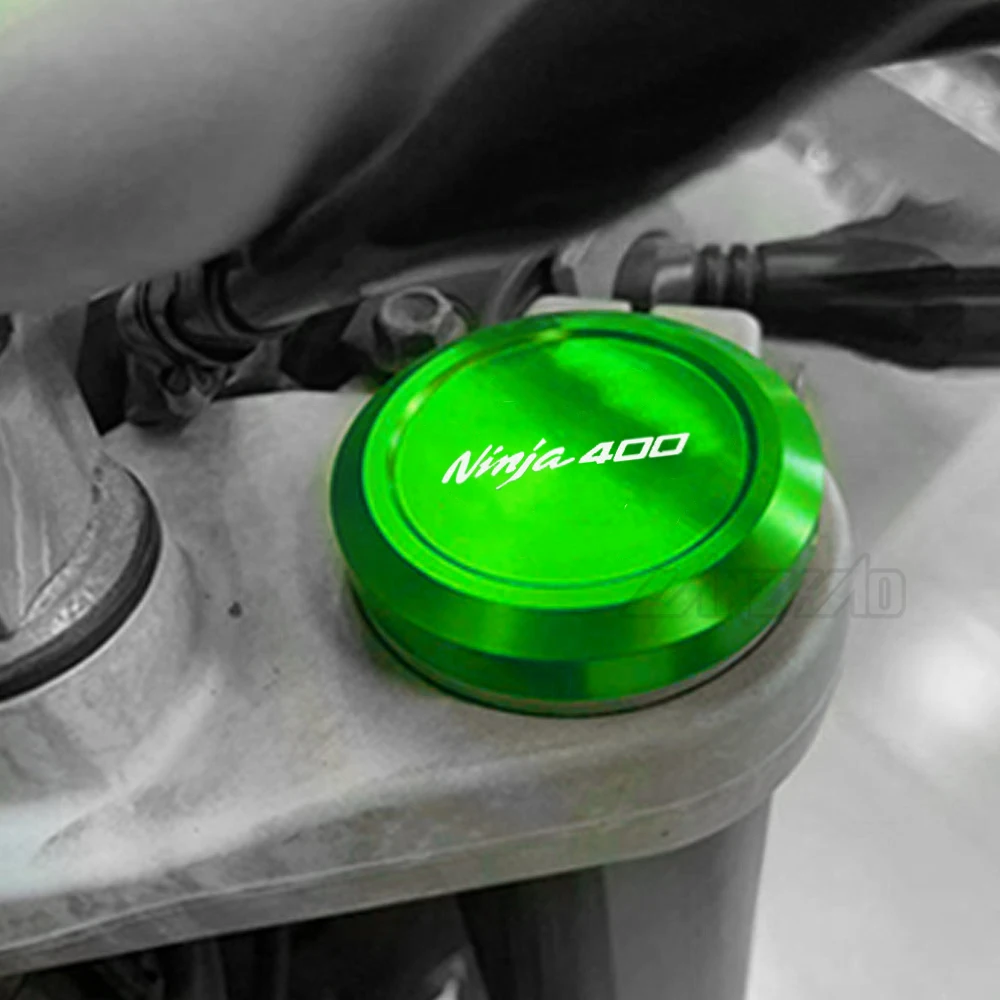 Крышка Подвески передней вилки мотоцикла NINJA 400 алюминиевые аксессуары с ЧПУ для