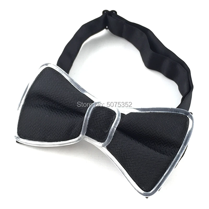 New Style Change 2 Colors LED Light up Mens Bow Tie Luminous Necktie Flashing Men Ties for Wedding Evening Party Carnival | Аксессуары