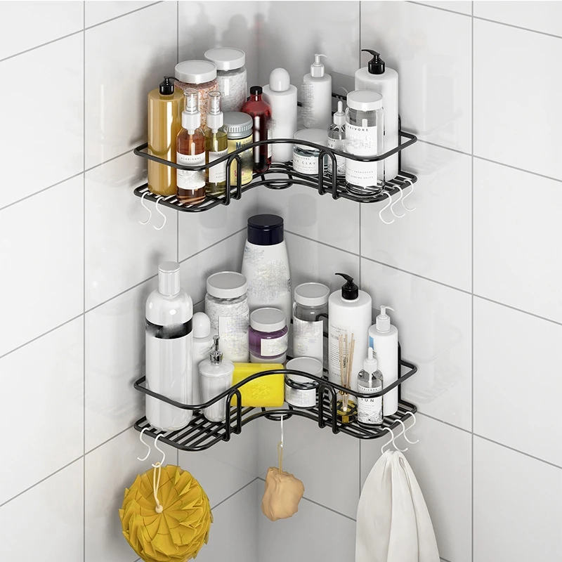 

Corner Shower Caddy Shelf, 2-Pack Wall Mounted Shower Bathroom Shelf