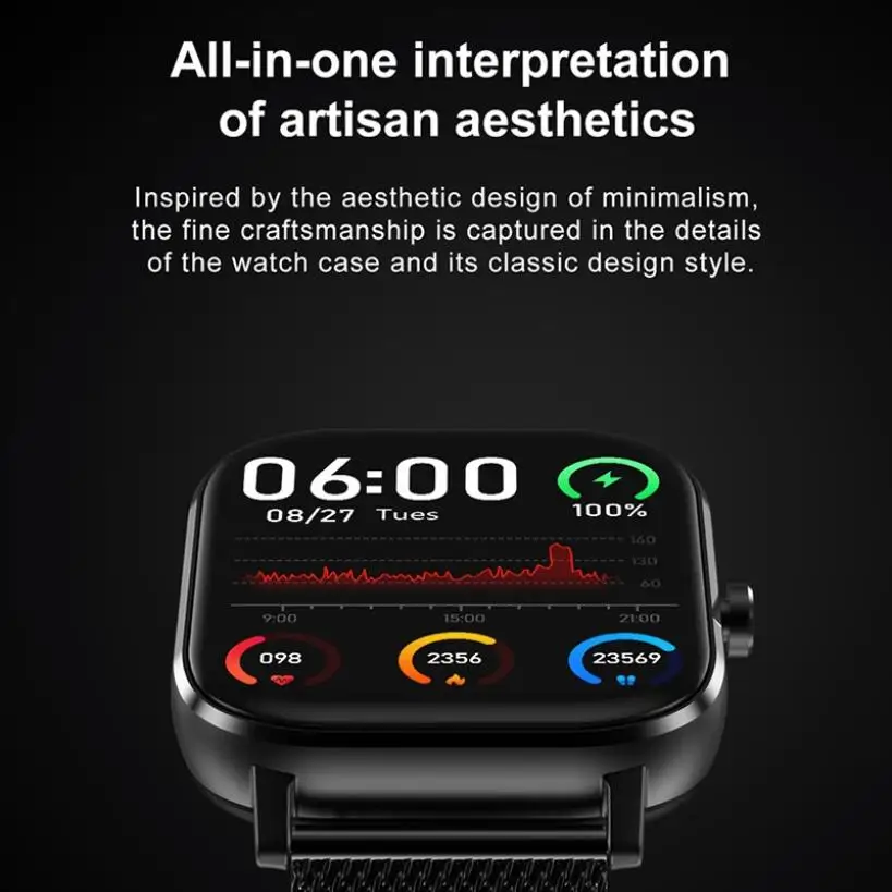 

DT35 Bluetooth Call Watch Heart Rate ECG Blood Pressure Music Control Remote Camera Pedometer Smart Bracelet