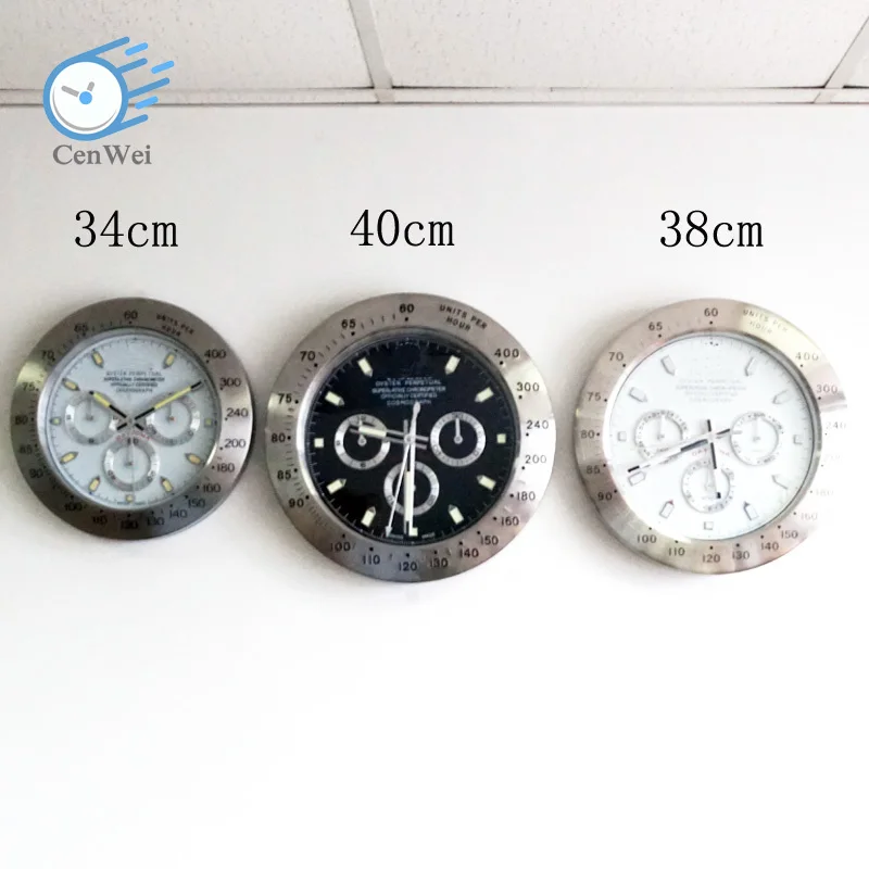 

Super Silent Sweep Wall Clock Modern Design Rose Gold Wall Watch Home Stainless Steel Calendar Luminous Clock