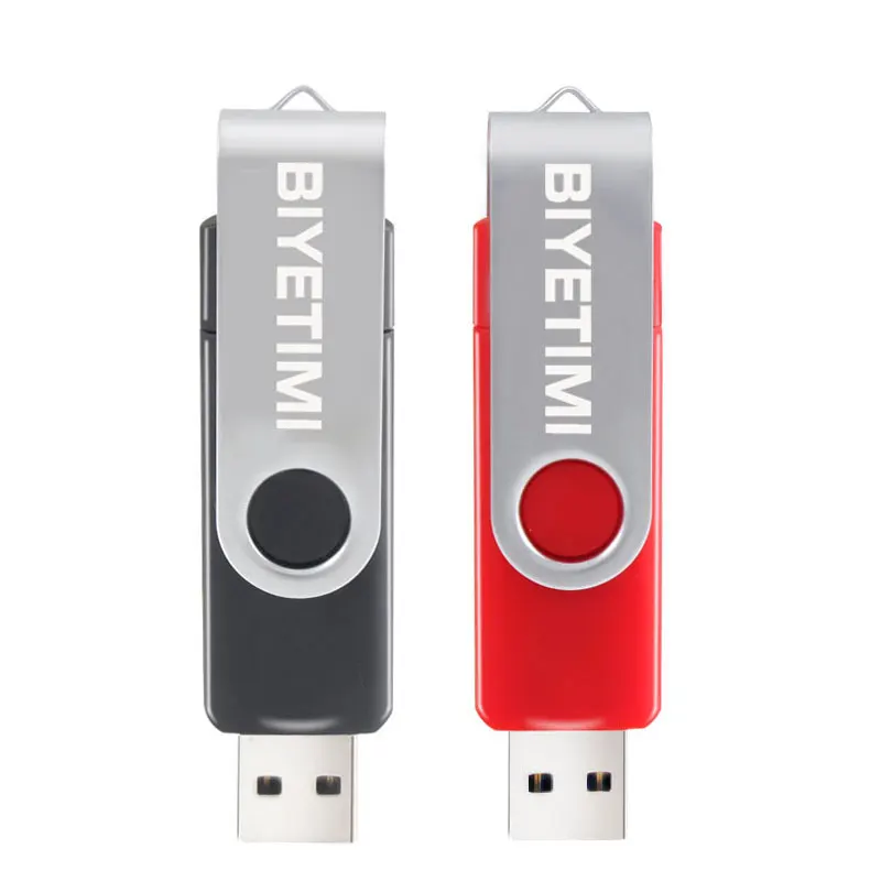 USB флеш накопитель BIYETIMI 128 ГБ на 4 двухсторонний для Android мобильный телефон