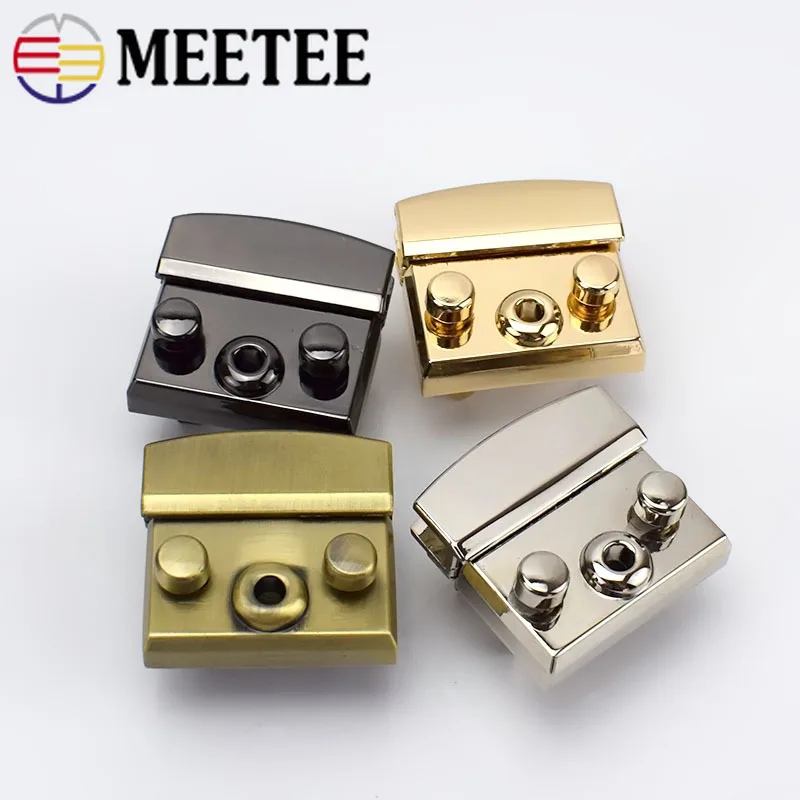 2/4 шт. женская сумка из сплава пряжка закручивающийся замок оснастка для DIY сумки