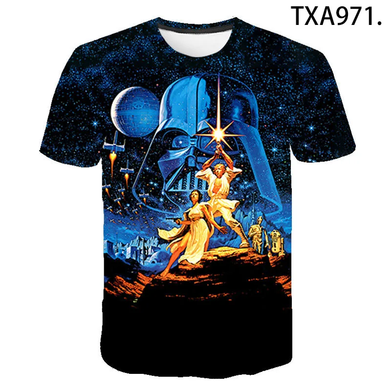 

2020 New 3D T Shirt Star Movie Men Women Children Casual Streetwear Boy Girl Kids Printed T-Shirt Fashion Summer Tops Tee