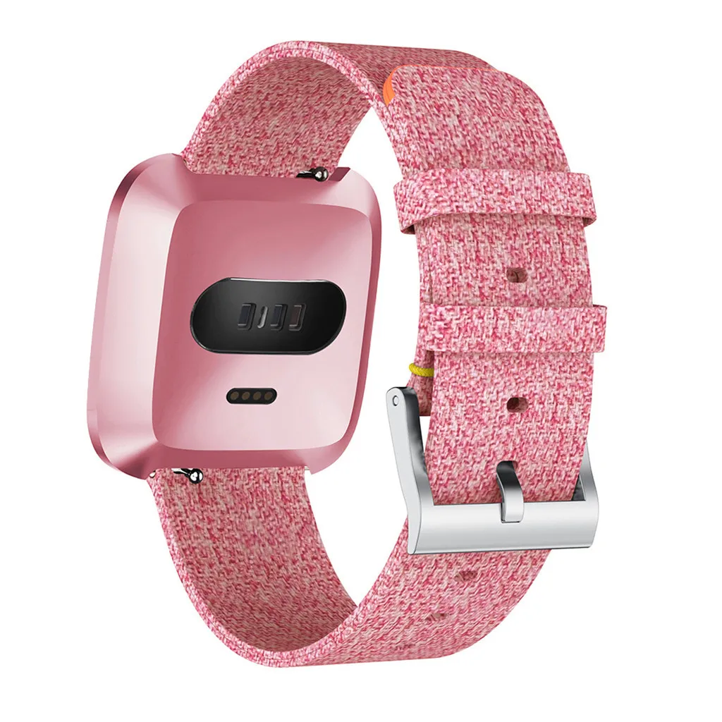Ouhaobin ремешок для Fitbit Versa 2 Band Роскошные тканые тканевые ремешок сменный Браслет для Fitbit Versa 2 ремешок 910#2