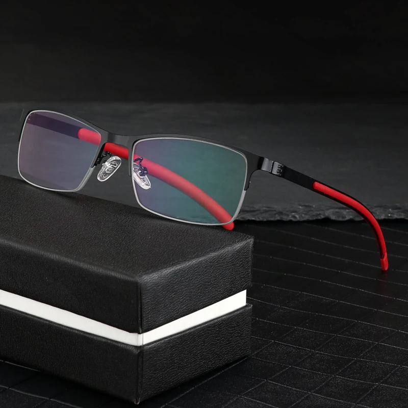 Очки для близорукости мужчин и женщин фотохромные из титанового сплава по