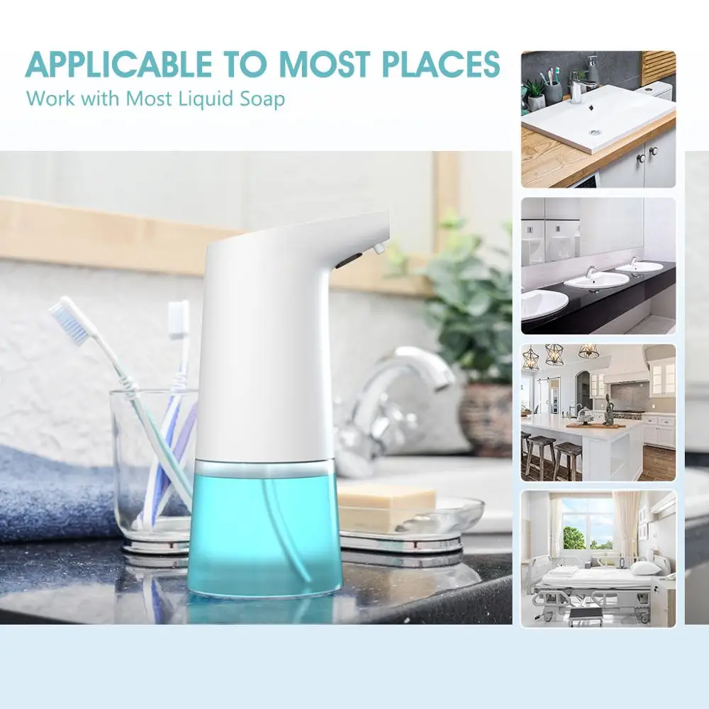 250 мл автоматический дозатор жидкого мыла без касания дезинфицирующий