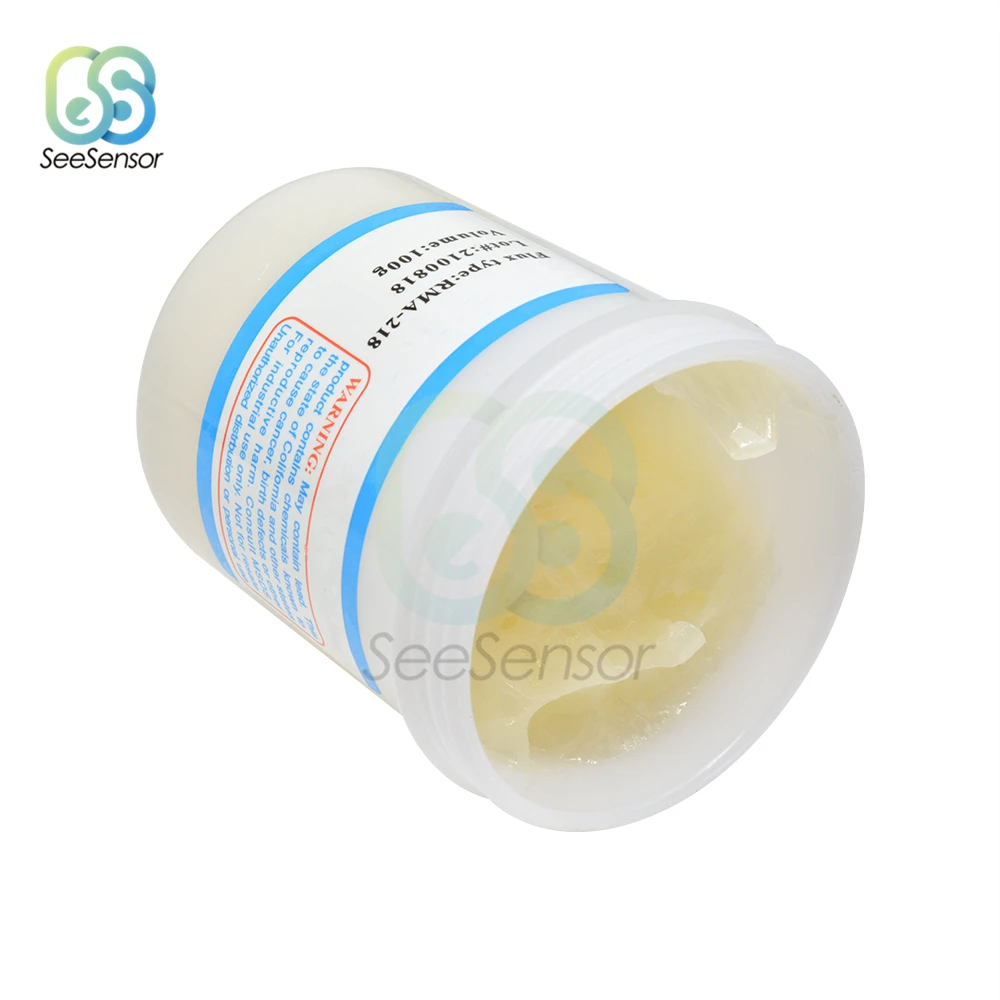 RMA-218 NC-559-ASM BGA пастообразный припой 100 г бессвинцовый для SMT реболлинговая пайка сварочная ремонтная паста