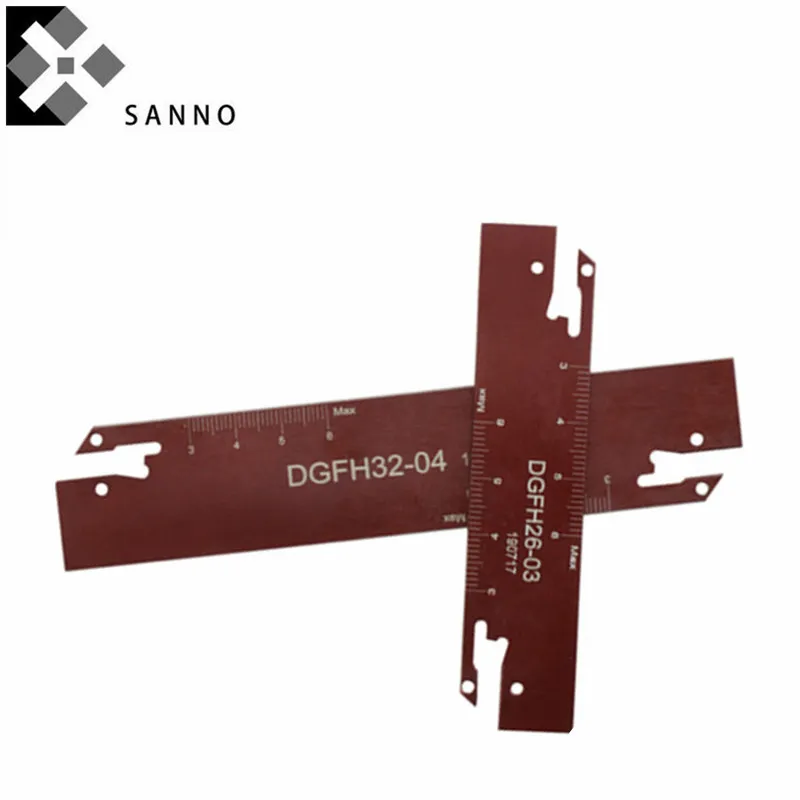 Пластина режущая с двойной головкой DGFH пластина DGFH26 / 32 cnc для резки и канавок