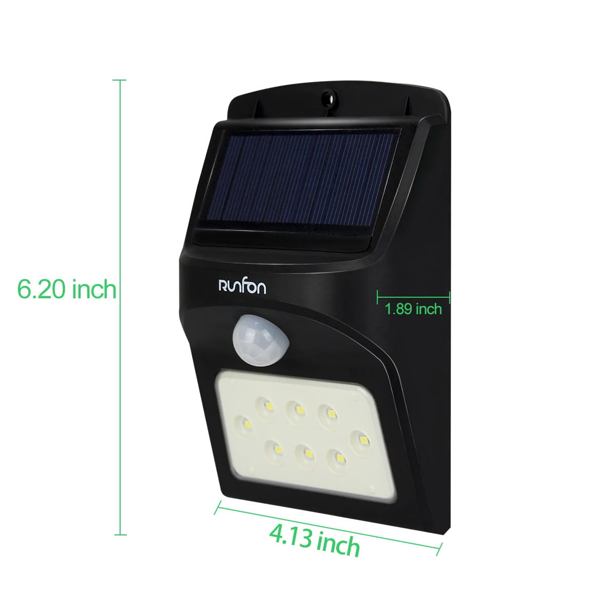 

Solar Power Wall Lights with 8 LED Waterproof Solor Lamp Lights Automatic ChargingDuring The Day for Home Garden Yard