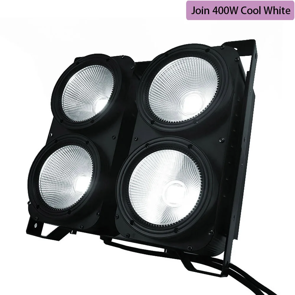 Join 400W Cool White 1 шт. 200 Вт COB Stgae светильник 4x100 Вт Led Blinder 100 Вт RGBWA UV 6в1/5в1/4в1/Холодный теплый белый DJ Par Точечный светильник для баров и театров - Цвет: Join 400W Cool White