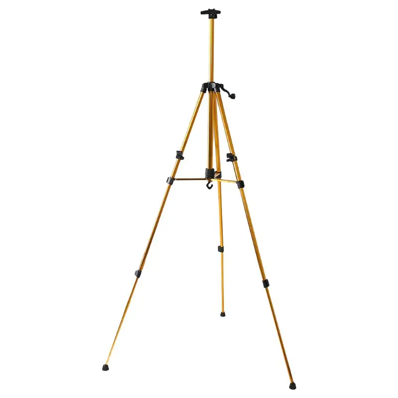 

Aluminum Easel Tripod Support Stand Adjustable Lightweight Telescopic Folding Painting Artist Display