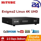 Цифровой спутниковый ресивер HiTUBE 4K UHD Bulit in WIFI Linux Enigma2 OS DVB-S2X + DVB-T2C + CA VS ZGEMMA H9.S SE Freesat ресивер