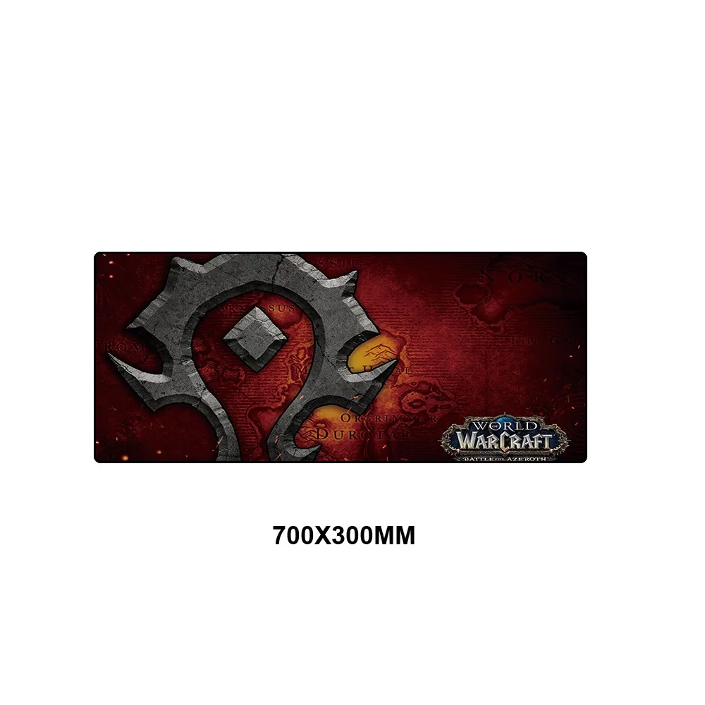 Игровой коврик для мыши 70X30 см для World of Warcraft, коврик для мыши, большой размер XL, коврик для мыши с клавиатурой, для игрового ноутбука, резиновый коврик для компьютера, ПК, скоростной коврик - Цвет: MSSJ-RW015