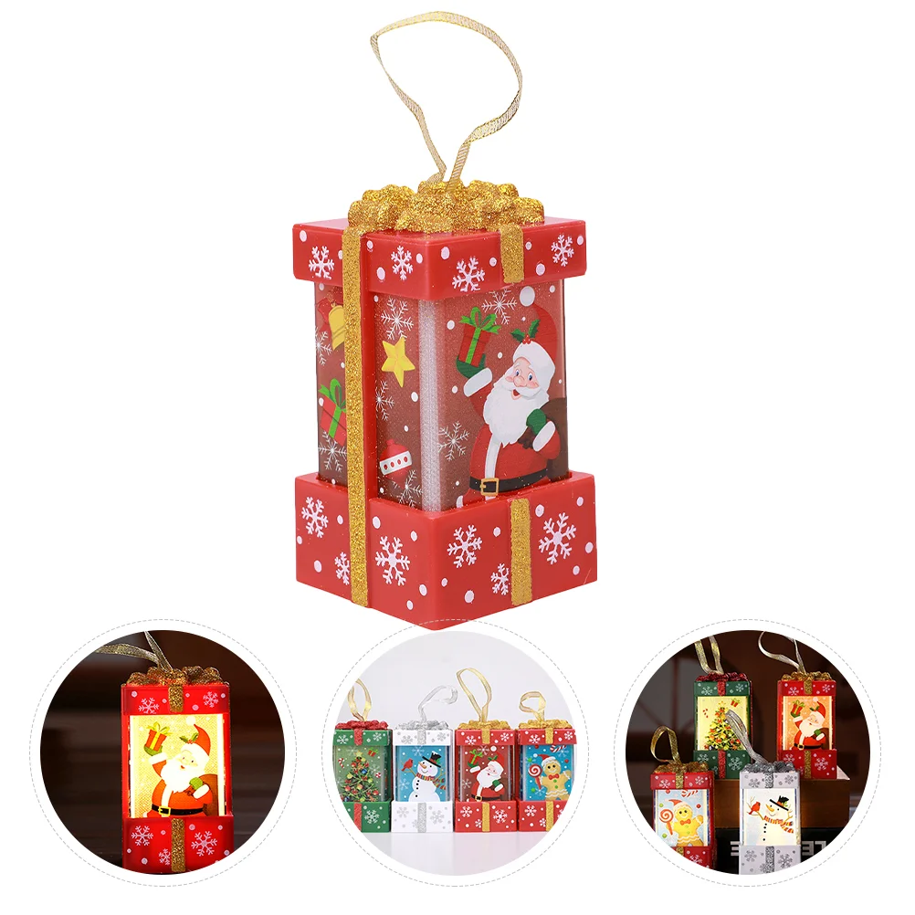 

1 шт. декоративная лампа, Рождественская тема, Рождественская лампа, Рождественская настольная лампа