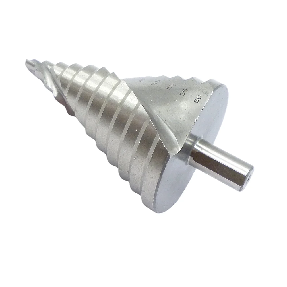 Сверла 6 до 60 мм HSS Спиральная паза Шаг сверло развертка сверление отверстие