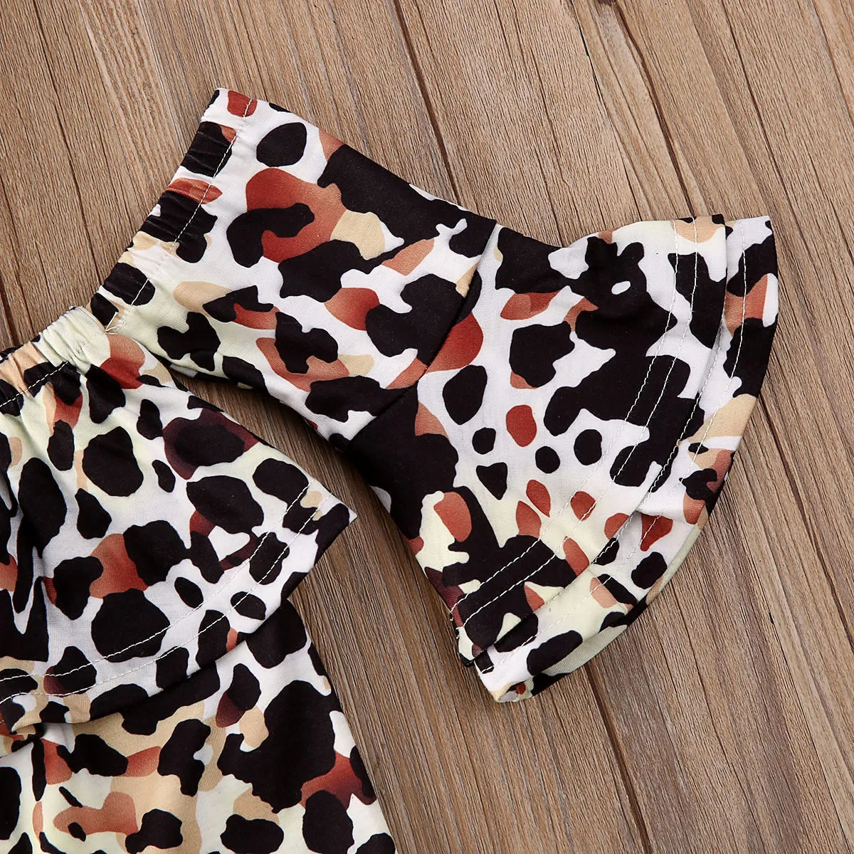 Комбинезон для девочек коллекция 2020 года комбинезон с леопардовым принтом и