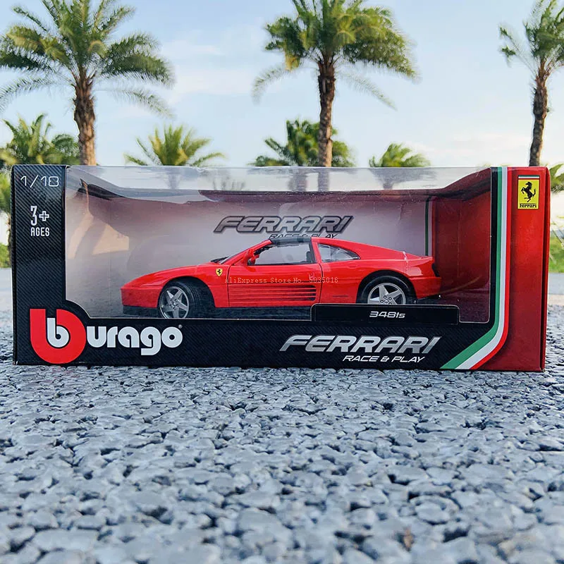 

Bburago 1:18 Ferrari FX-XK 345 TS car manufacturer authorized simulation alloy car model crafts decoration collection toy tools