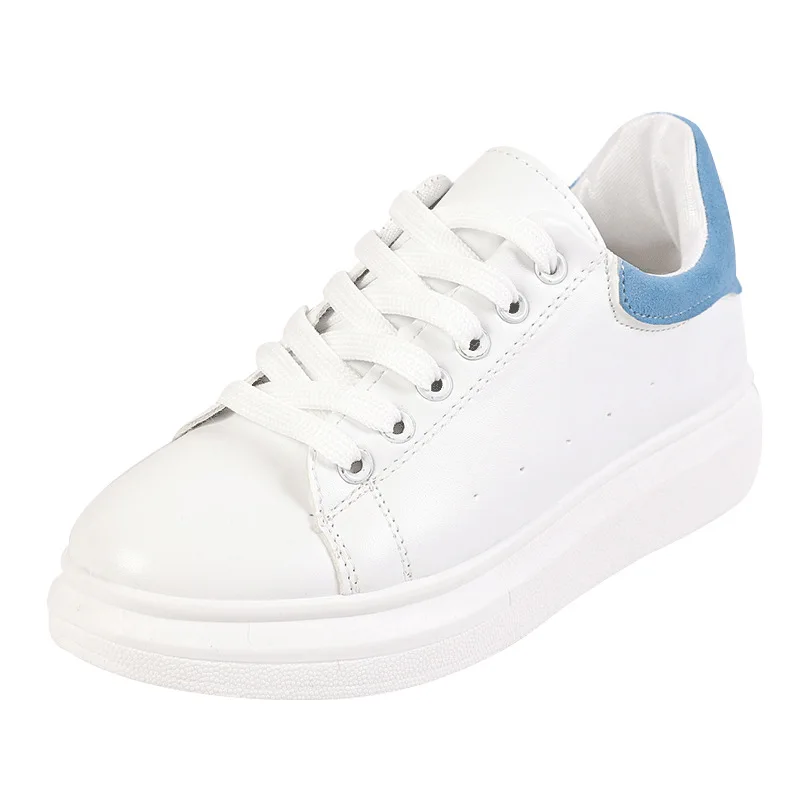 

2021 Spring and Autumn Platform Brand Luxury Ladies Sneakers Lace-up Flat Casual Shoes Ladies Running Shoes Round ToeMixed Color