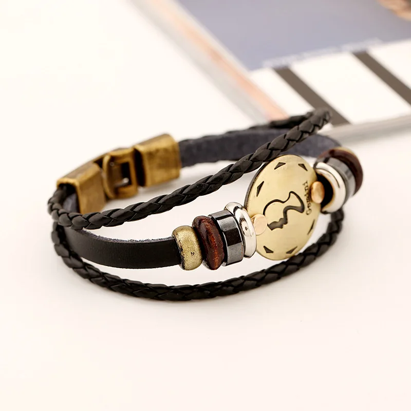 Женский кожаный браслет 12 дюймов|Именные браслеты| |