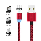 Магнитный зарядный кабель Micro USB для Alcatel 1A 1SE 1S 1B 1V 3L 2020 1C (2019) 5003D 1S 5024D 1V 5001D 1