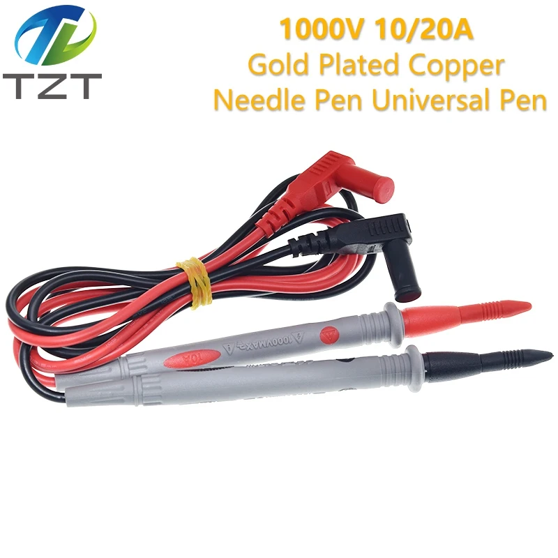 Измерительные выводы Универсальный Кабель AC DC 1000V 20A 10A CAT III измерительные Щупы