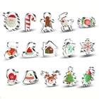 Простой практичный инструмент для украшения тортов в форме рождественской елки в виде животного, инструмент для выпечки бисквиты и печенье, прямая продажа