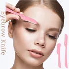 Триммер для бровей, портативный бритвенный мини-триммер для лица, тела, бровей, бритва, складной триммер