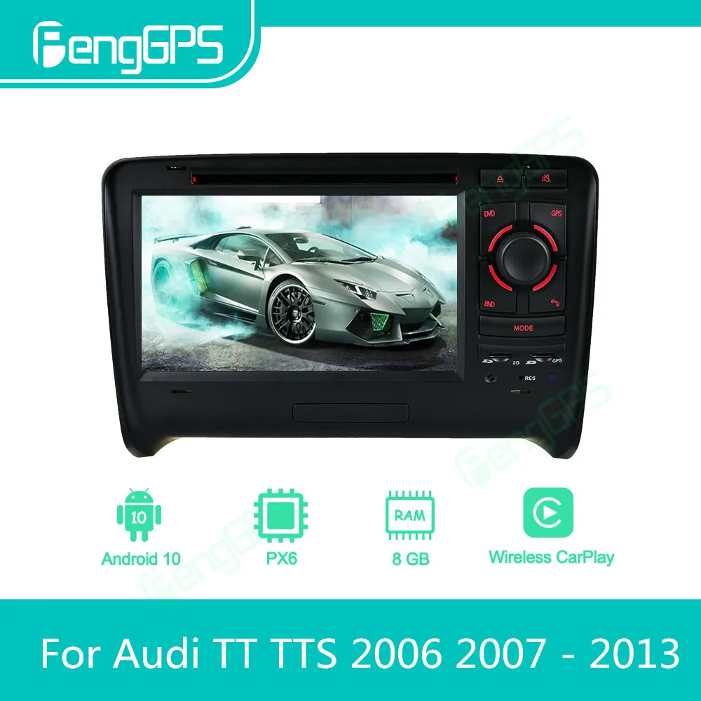 

Car Multimedia Player Android Car Radio For Audi TT TTS 2006 2007 - 2013 Autoradio Stereo GPS Navi Screen DVD Head Unit