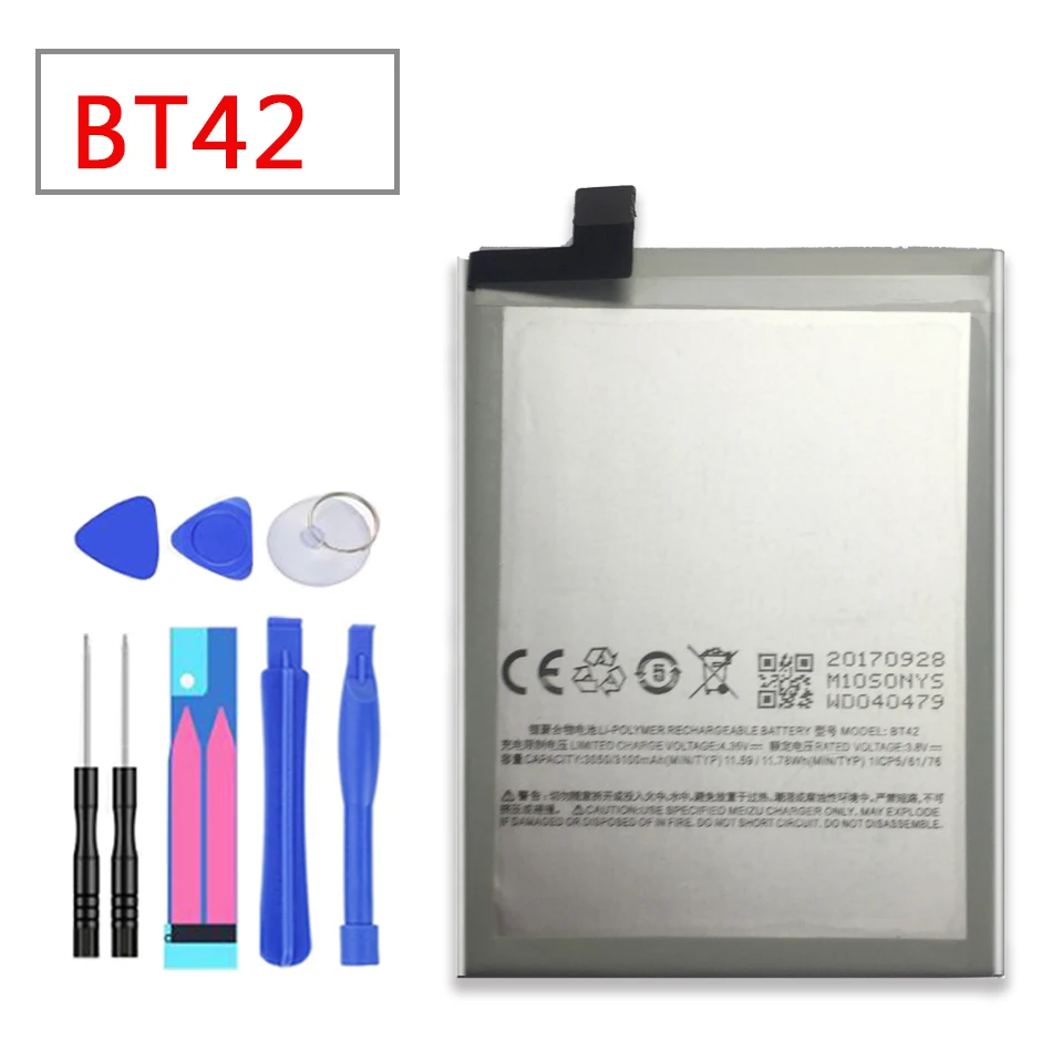 Ykaiserin Прочные Замена мобильный телефон Батарея BT42 подходит для Meizu Meizy M1
