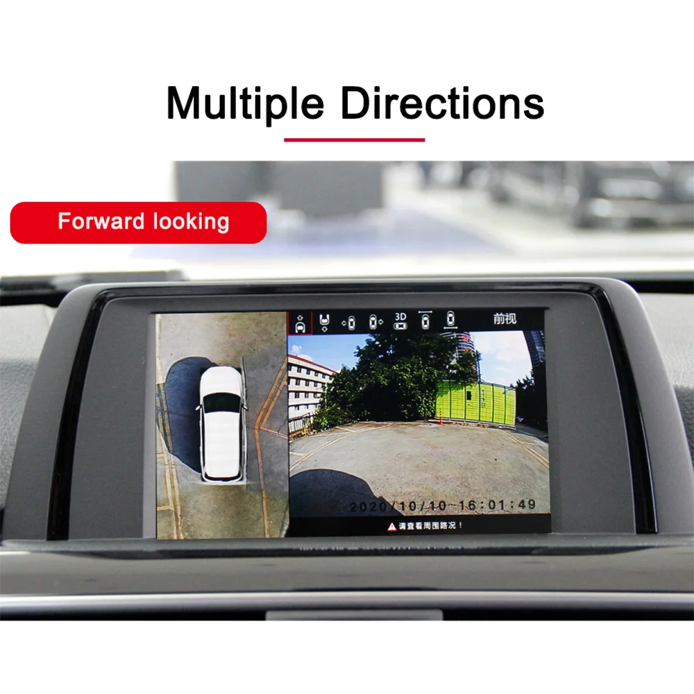 Smartour объектив рыбий глаз 360 камера парковочный объемный вид HD поддержка вождения