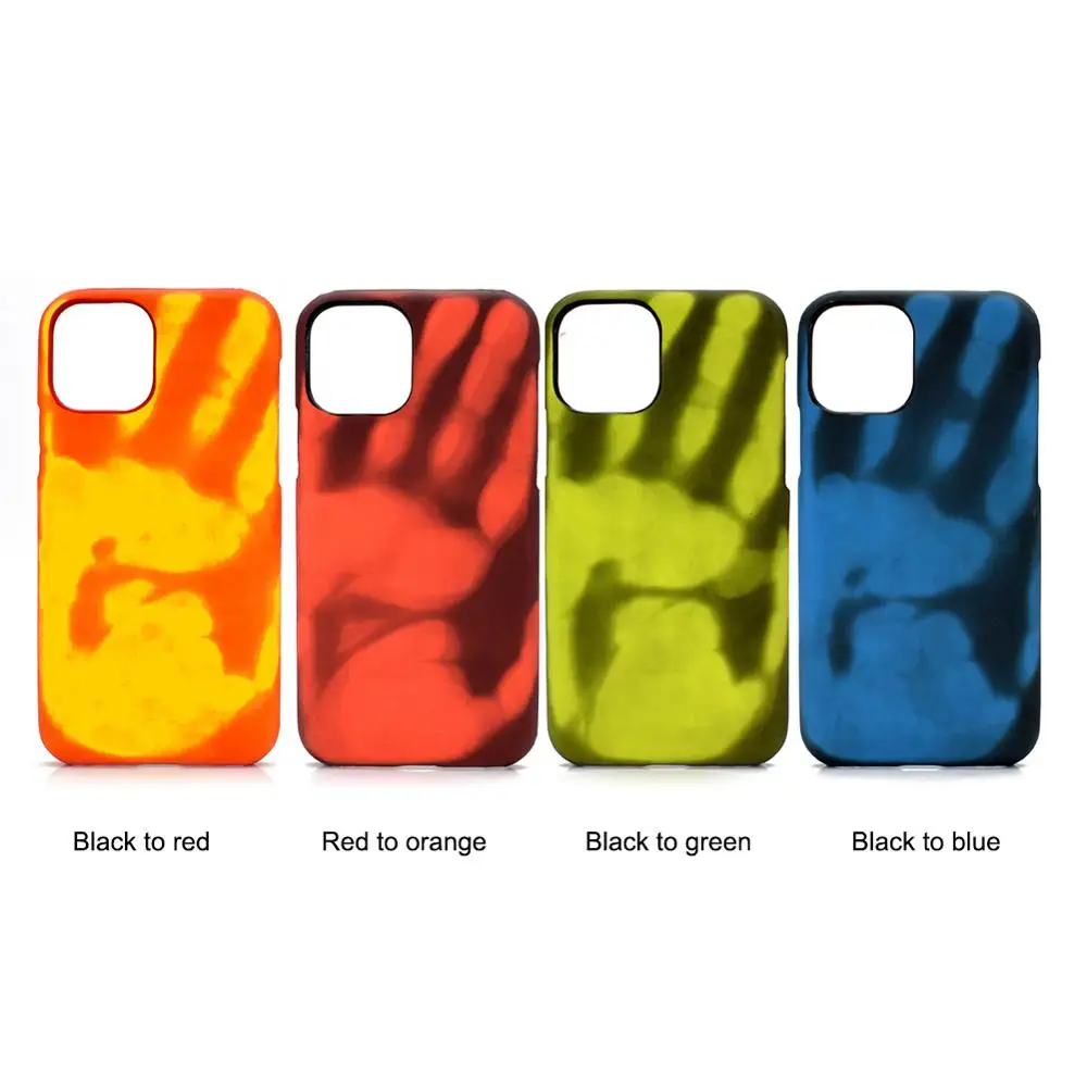 Новейший чехол с тепловым датчиком для iphone 11 5 8 дюйма 6 1 термоиндукционный