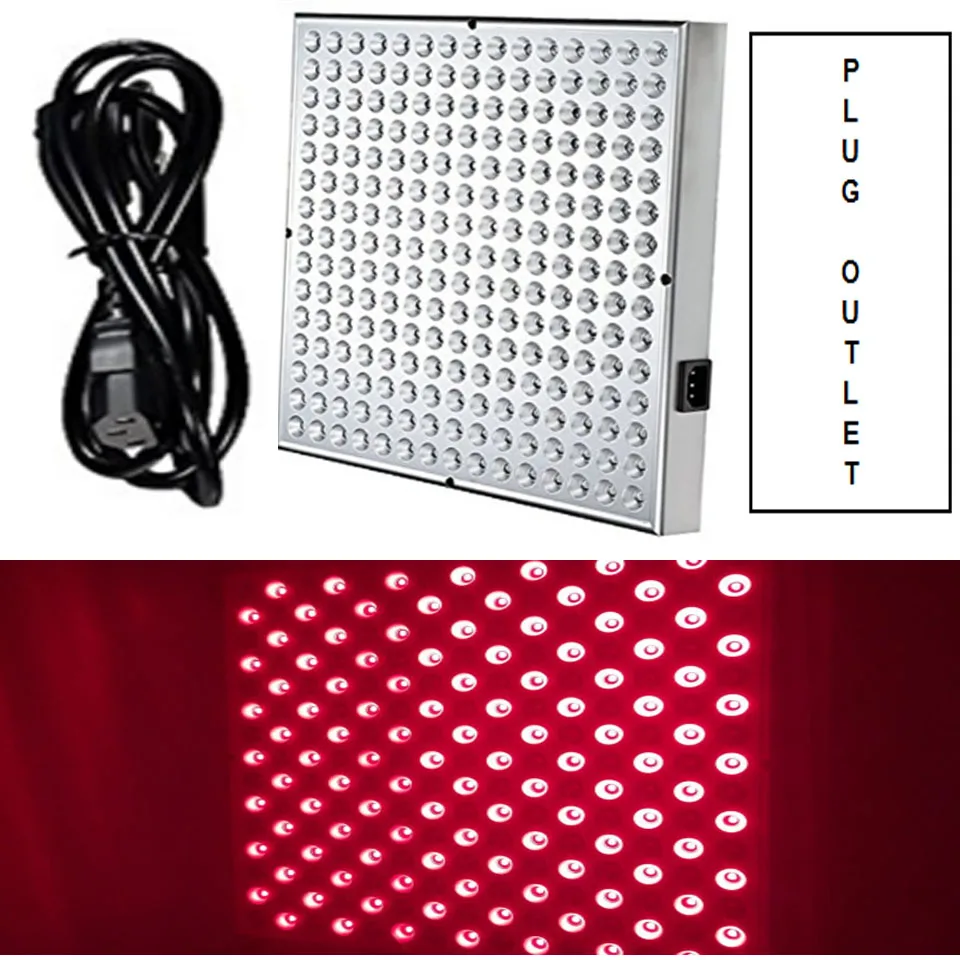 Anti Aging 45W Red 660nm Near Infrared 850nm LED Red Therapy Light for Skin Pain - Испускаемый цвет: A-45W 660nm 850nm