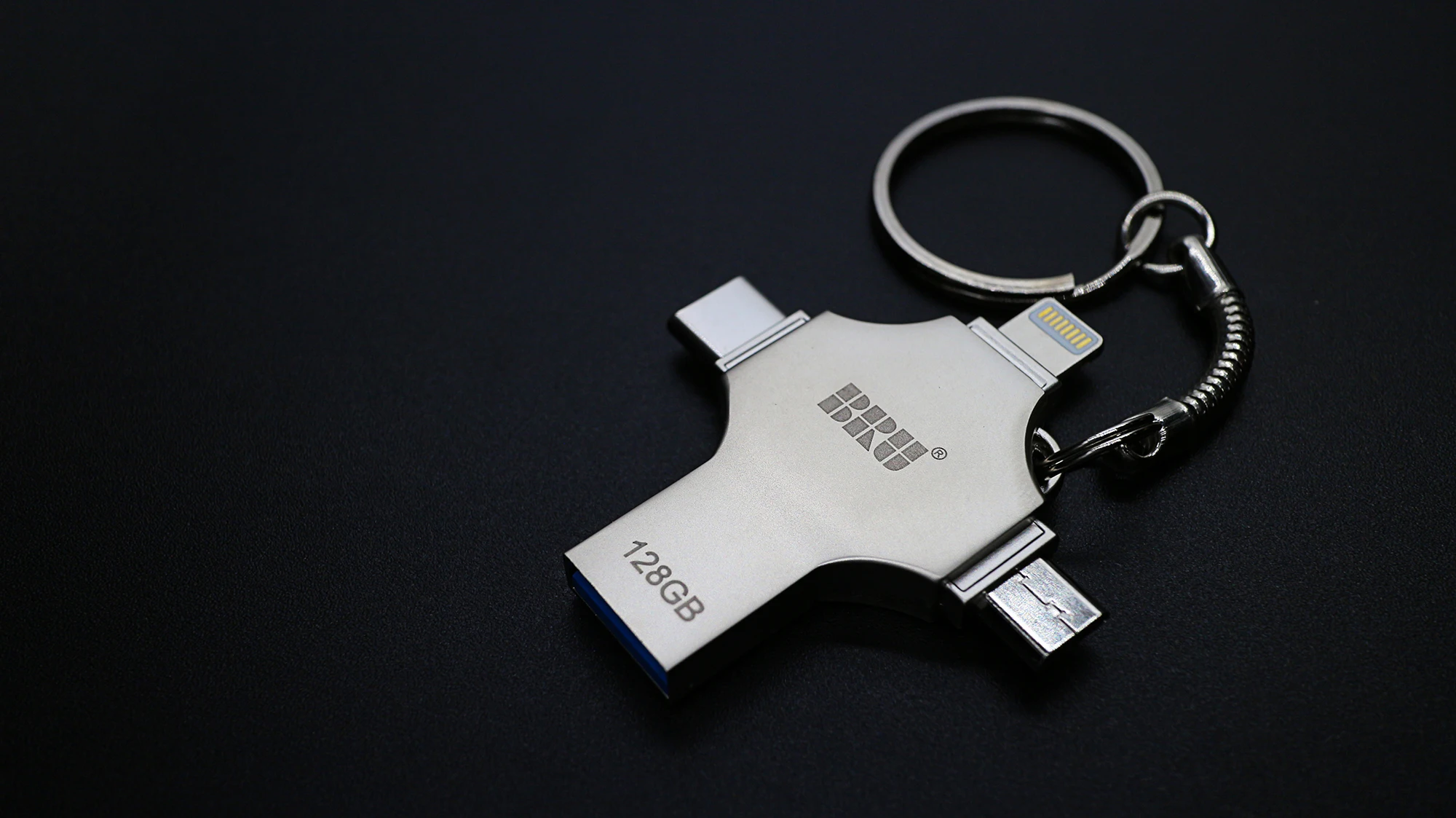 Bru 4 в 1 флешка Otg флэшка Usb флеш-накопитель 3,0 type-c для Iphone ipad Android Smart Phone Tablet PC 16g 32g 64g 128g 256gb флешки